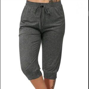 NWT Shein‎ Curve Gary Lightweight Cropped Pants Size 1X